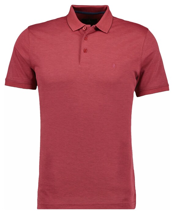 Ragman Uni Polo Light Cotton Mix Dark Coral
