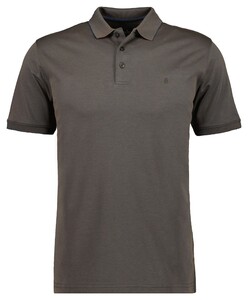 Ragman Uni Polo Light Cotton Mix Donker Taupe