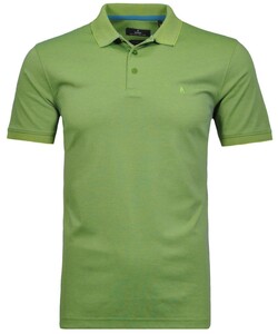Ragman Uni Polo Light Cotton Mix Groengeel