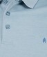 Ragman Uni Polo Light Cotton Mix Mint Blue