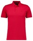 Ragman Uni Polo Light Cotton Mix Poloshirt Bright Red Melange