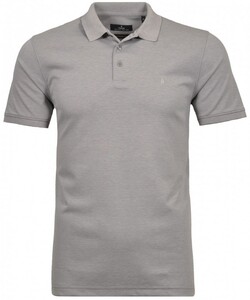 Ragman Uni Polo Light Cotton Mix Silver