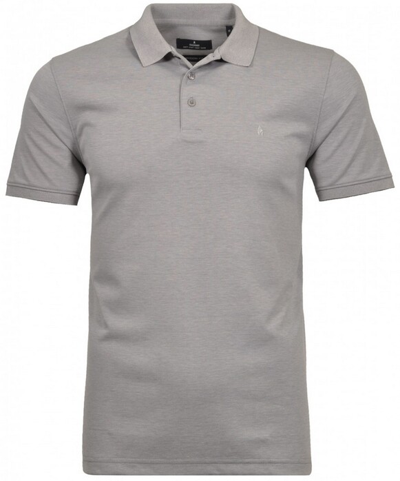 Ragman Uni Polo Light Cotton Mix Silver