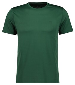 Ragman Uni Round Neck Keep Dry Finish T-Shirt Donker Groen