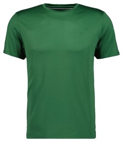 Ragman Uni Round Neck Keep Dry Finish T-Shirt Grass Green