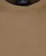 Ragman Uni Round Neck Pima Cotton with Cuffs T-Shirt Chestnut