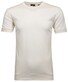 Ragman Uni Round Neck Pima Cotton with Cuffs T-Shirt Ecru