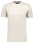 Ragman Uni Round Neck Pima Cotton with Cuffs T-Shirt Licht Beige