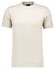 Ragman Uni Round Neck Pima Cotton with Cuffs T-Shirt Light Beige