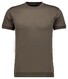 Ragman Uni Round Neck Pima Cotton with Cuffs T-Shirt Mocca