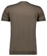 Ragman Uni Round Neck Pima Cotton with Cuffs T-Shirt Mocca