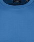 Ragman Uni Round Neck Pima Cotton with Cuffs T-Shirt Royal Blue