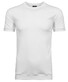 Ragman Uni Round Neck Pima Cotton with Cuffs T-Shirt Wit
