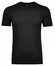 Ragman Uni Round Neck Pima Cotton with Cuffs T-Shirt Zwart