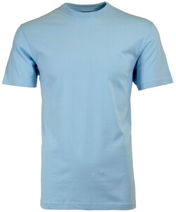 Ragman Uni Round Neck Single Jersey T-Shirt Midden Blauw