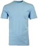 Ragman Uni Round Neck Single Jersey T-Shirt Midden Blauw
