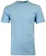 Ragman Uni Round Neck Single Jersey T-Shirt Midden Blauw