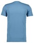 Ragman Uni Solid Round Neck Pima Cotton T-Shirt Blauw