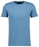 Ragman Uni Solid Round Neck Pima Cotton T-Shirt Blauw