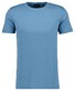 Ragman Uni Solid Round Neck Pima Cotton T-Shirt Blauw