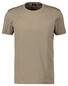 Ragman Uni Solid Round Neck Pima Cotton T-Shirt Licht Beige