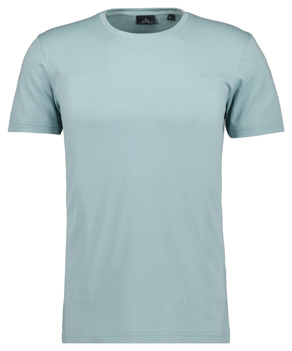 Ragman Uni Solid Round Neck Pima Cotton T-Shirt Mint