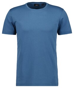 Ragman Uni Solid Round Neck Pima Cotton T-Shirt Royal Blue
