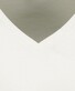 Ragman Uni Solid V-Neck Pima Cotton T-Shirt Ecru