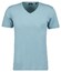 Ragman Uni Solid V-Neck Pima Cotton T-Shirt Mint