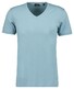 Ragman Uni Solid V-Neck Pima Cotton T-Shirt Mint