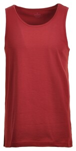Ragman Uni Tank Top Single Jersey Ondermode Dark Wine Red