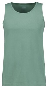 Ragman Uni Tank Top Single Jersey Ondermode Groen