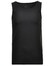 Ragman Uni Tank Top Single Jersey Ondermode Zwart