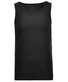 Ragman Uni Tank Top Single Jersey Ondermode Zwart