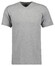 Ragman Uni V-Neck Single Jersey T-Shirt Grey Melange