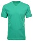 Ragman Uni V-Neck Single Jersey T-Shirt Groen