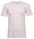 Ragman Uni V-Neck Single Jersey T-Shirt Roze