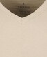 Ragman Uni V-Neck Single Jersey T-Shirt Walnut