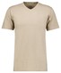 Ragman Uni V-Neck Single Jersey T-Shirt Walnut