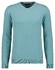 Ragman V-Neck Supersoft Cotton Cashmere Knitted Elbow Patches Trui Mint