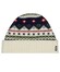 Ragman Wool Jacquard Design Muts Ecru