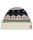Ragman Wool Jacquard Design Muts Ecru