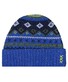 Ragman Wool Jacquard Design Muts Midnight Blue