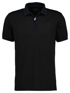 Ragman Zipper Tipping Keep Dry Finish Polo Zwart