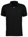 Ragman Zipper Tipping Keep Dry Finish Polo Zwart