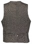 Roy Robson Allover Fine Pattern Texture Gilet Donker Bruin