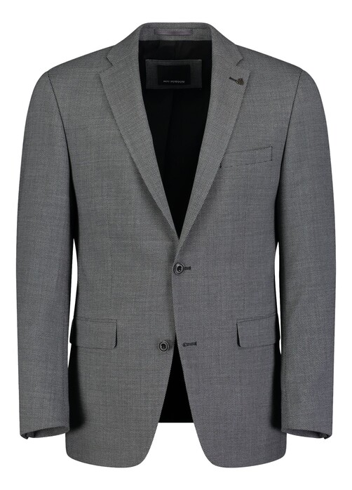 Roy Robson Birdseye Blazer Colbert Grijs