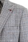 Roy Robson Blue-Brown Check Colbert Blauw