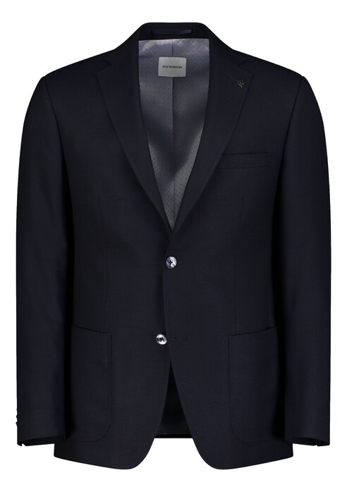Roy Robson Contemporary Classic Natural Stretch Colbert Donker Blauw