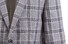 Roy Robson Contrast Check Colbert Midden Blauw